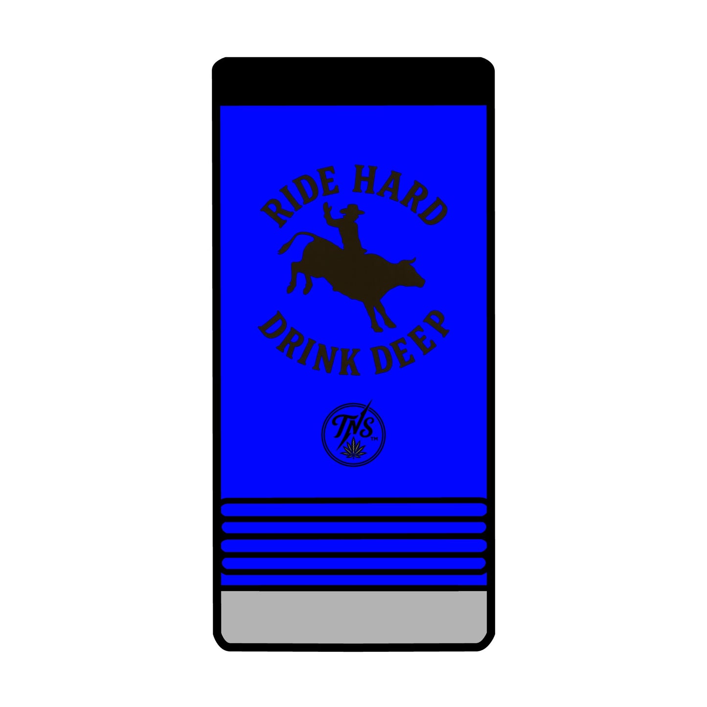 "Ride Hard | Deep" SLIM insulated can holder