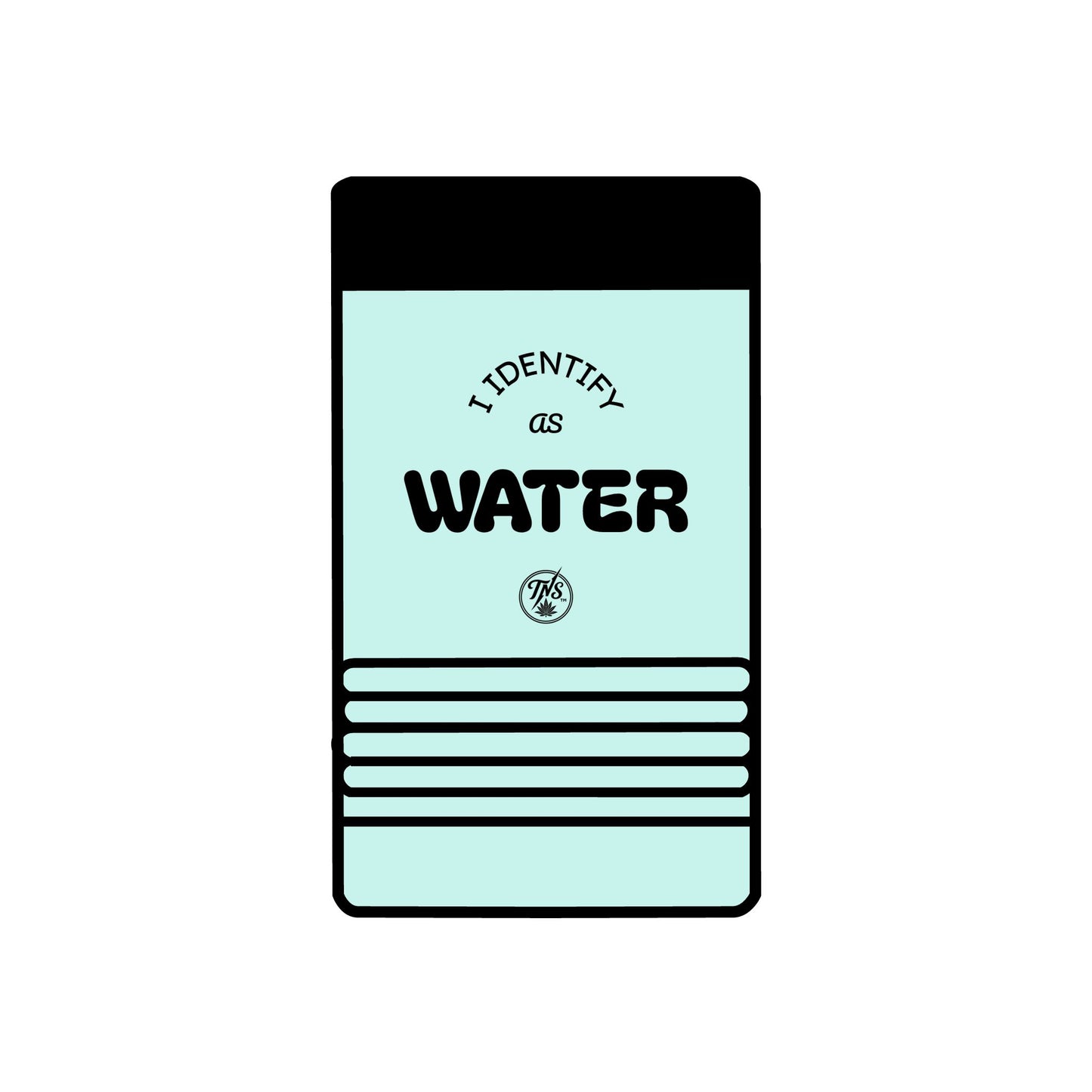 "Water" Insulated Can/Bottle Cooler